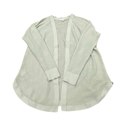 Sweater Cardigan By Loft In Green, Size:S