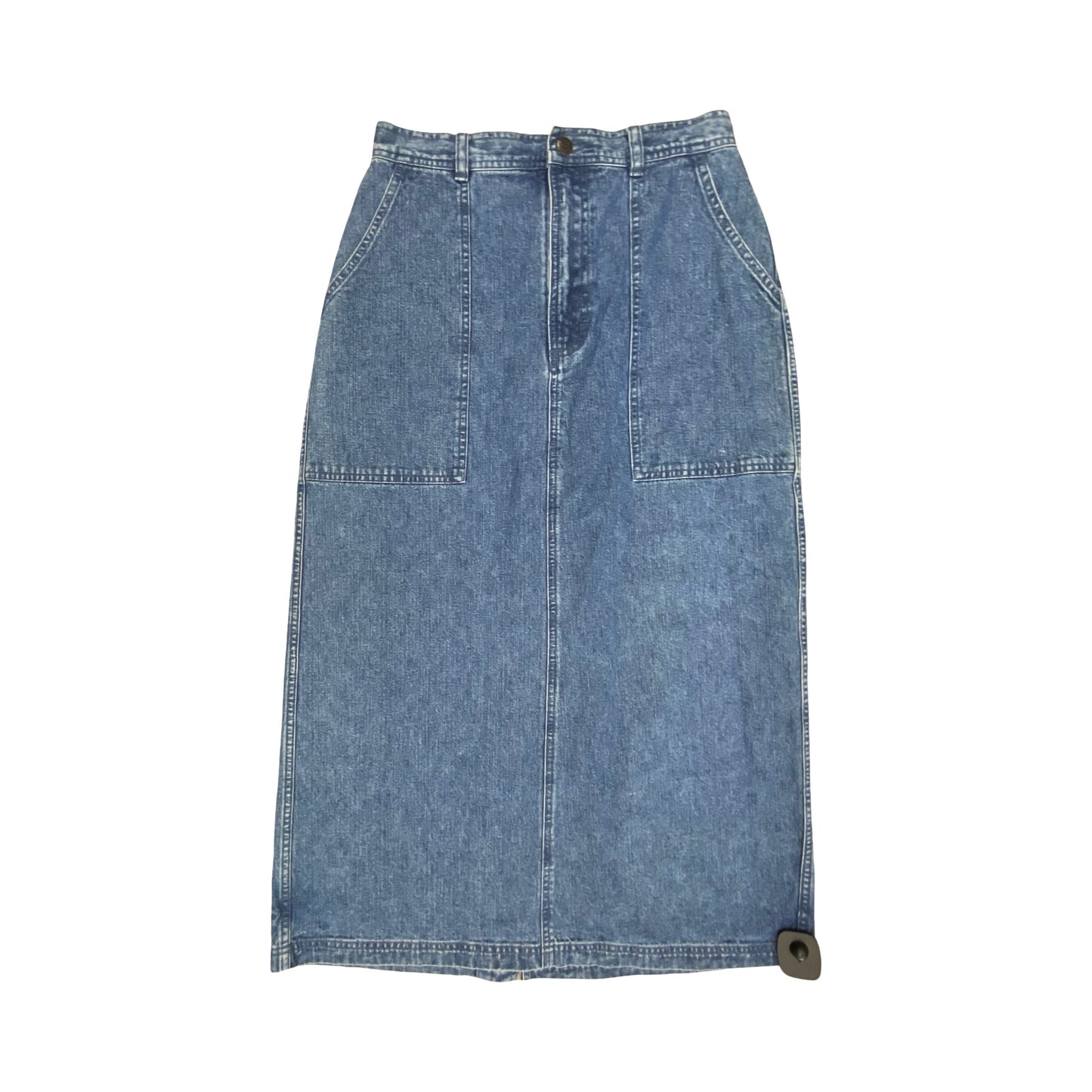 Skirt Maxi By Cabelas In Blue Denim, Size:S