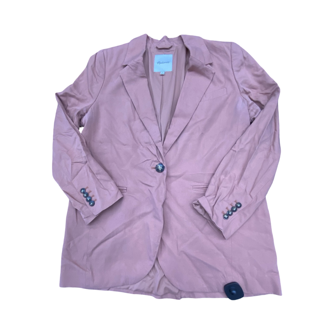 Blazer By Madewell In Mauve, Size:L