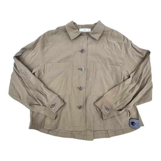 Blazer By Mng In Olive Green, Size:2