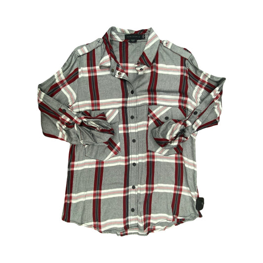 Top Ls By Sanctuary In Plaid Pattern, Size:S