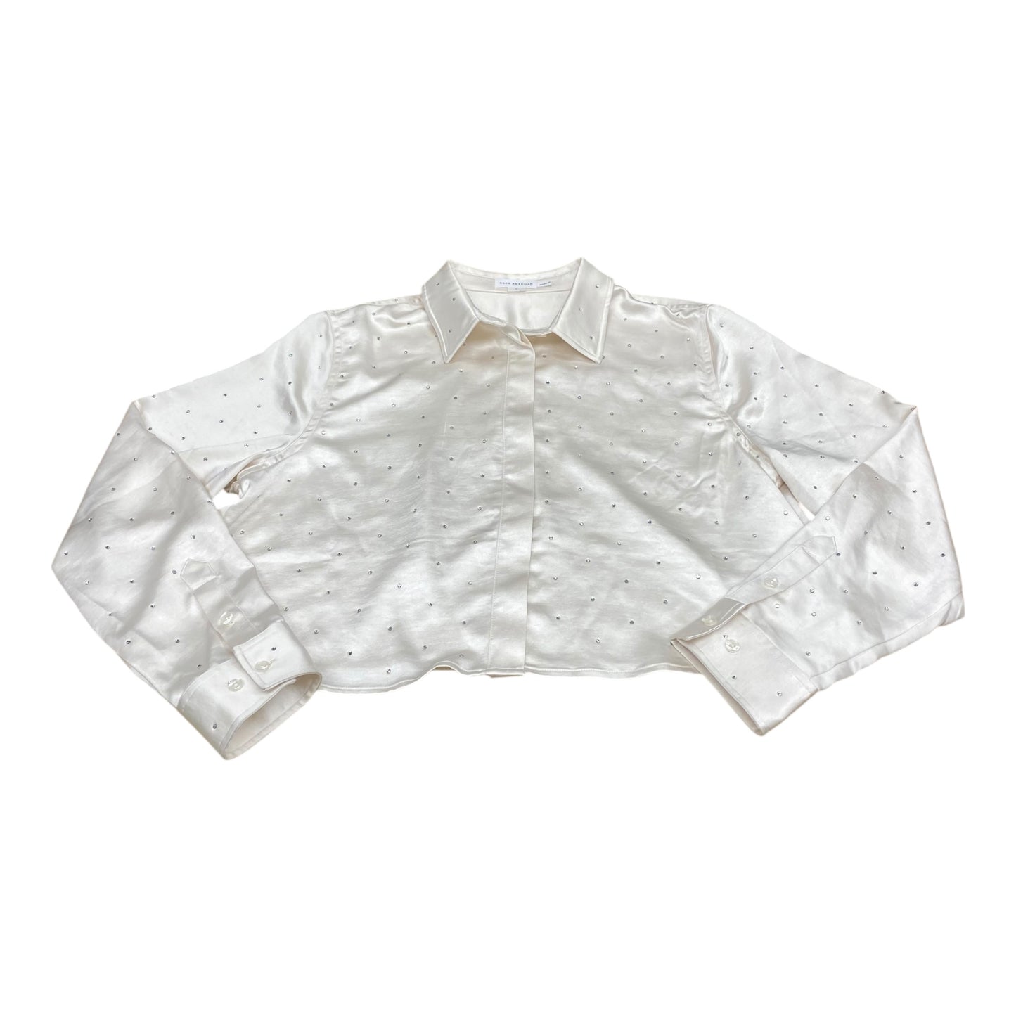 Top Ls By Good American In Cream, Size:L