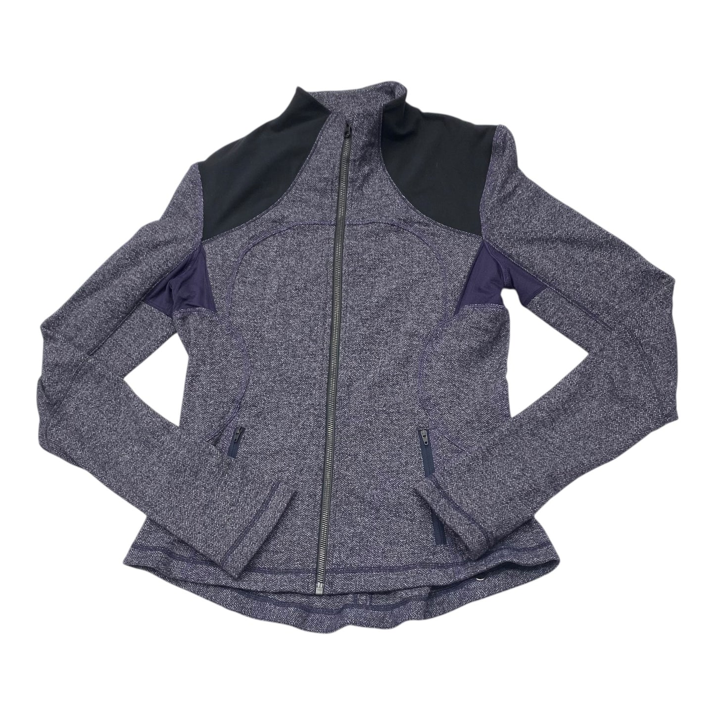 Athletic Sweatshirt Collar By Lululemon In Purple, Size:10