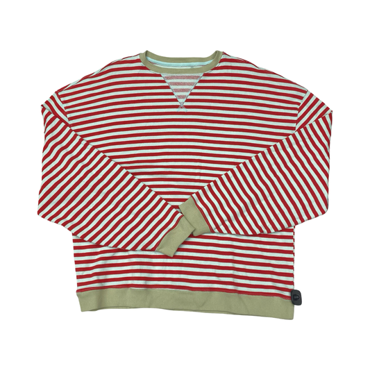 Sweatshirt Crewneck By We The Free In Striped Pattern, Size:L
