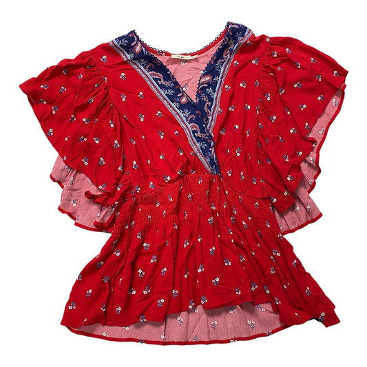Top Ss By Mi Ami In Red, Size:Xl