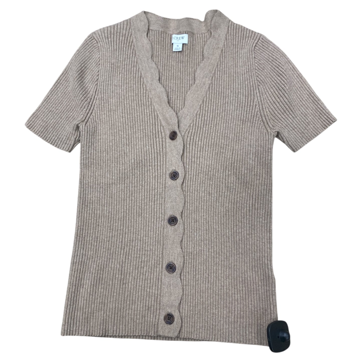 Top Ss By J. Crew In Taupe, Size:S