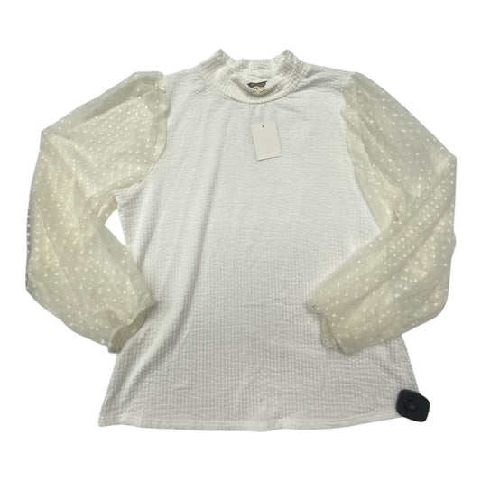 Top Ls By Pleione In White, Size:L