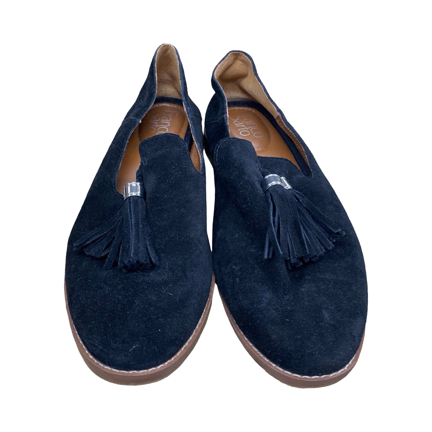 Shoes Flats By Franco Sarto In Black, Size:8.5