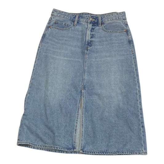 Jeans Straight By Levis In Blue Denim, Size:12