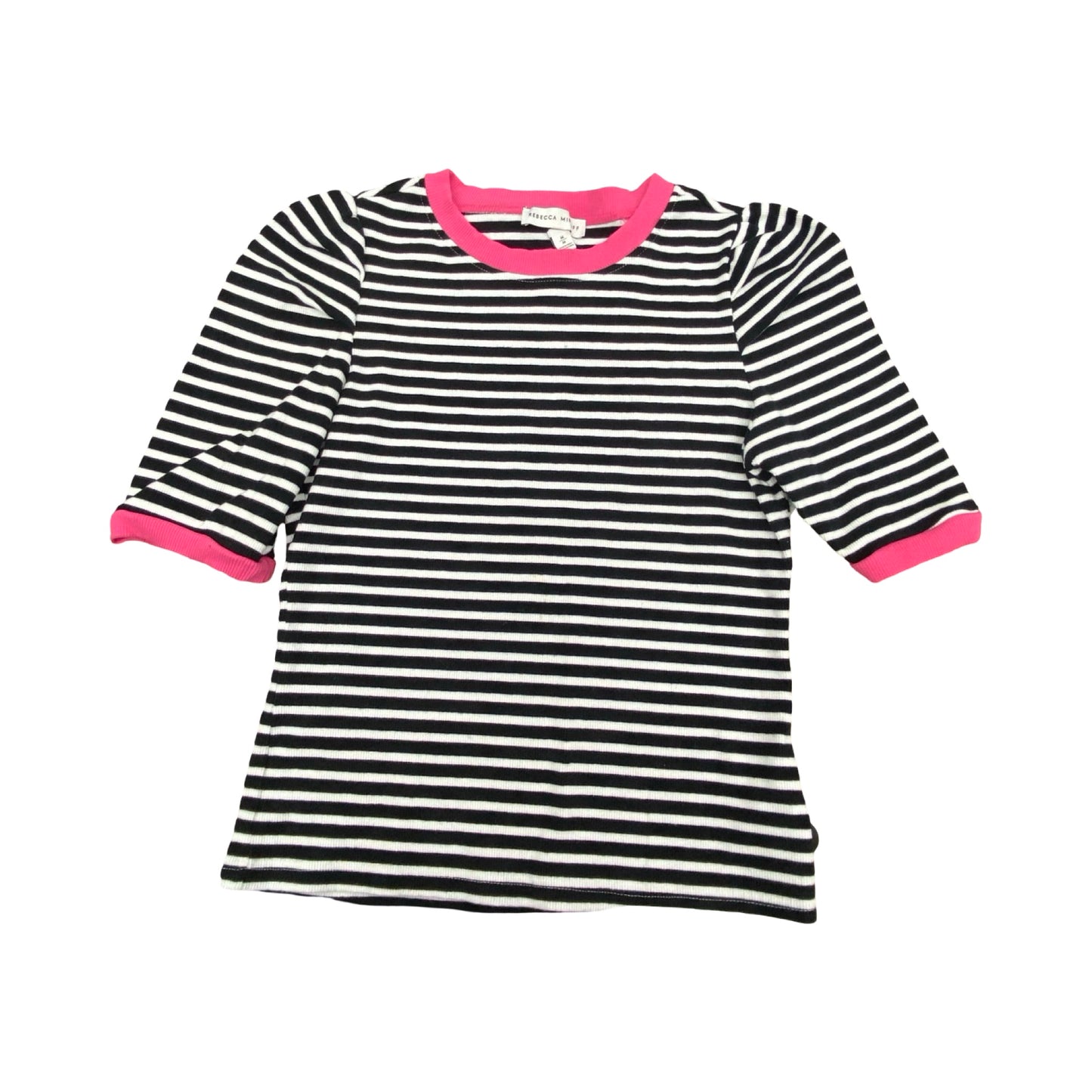 Top Ss Designer By Rebecca Minkoff In Striped Pattern, Size:M
