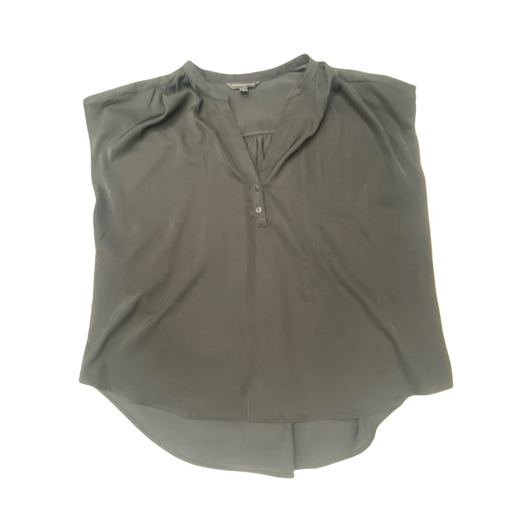 Top Sleeveless By Banana Republic In Black, Size:Xl