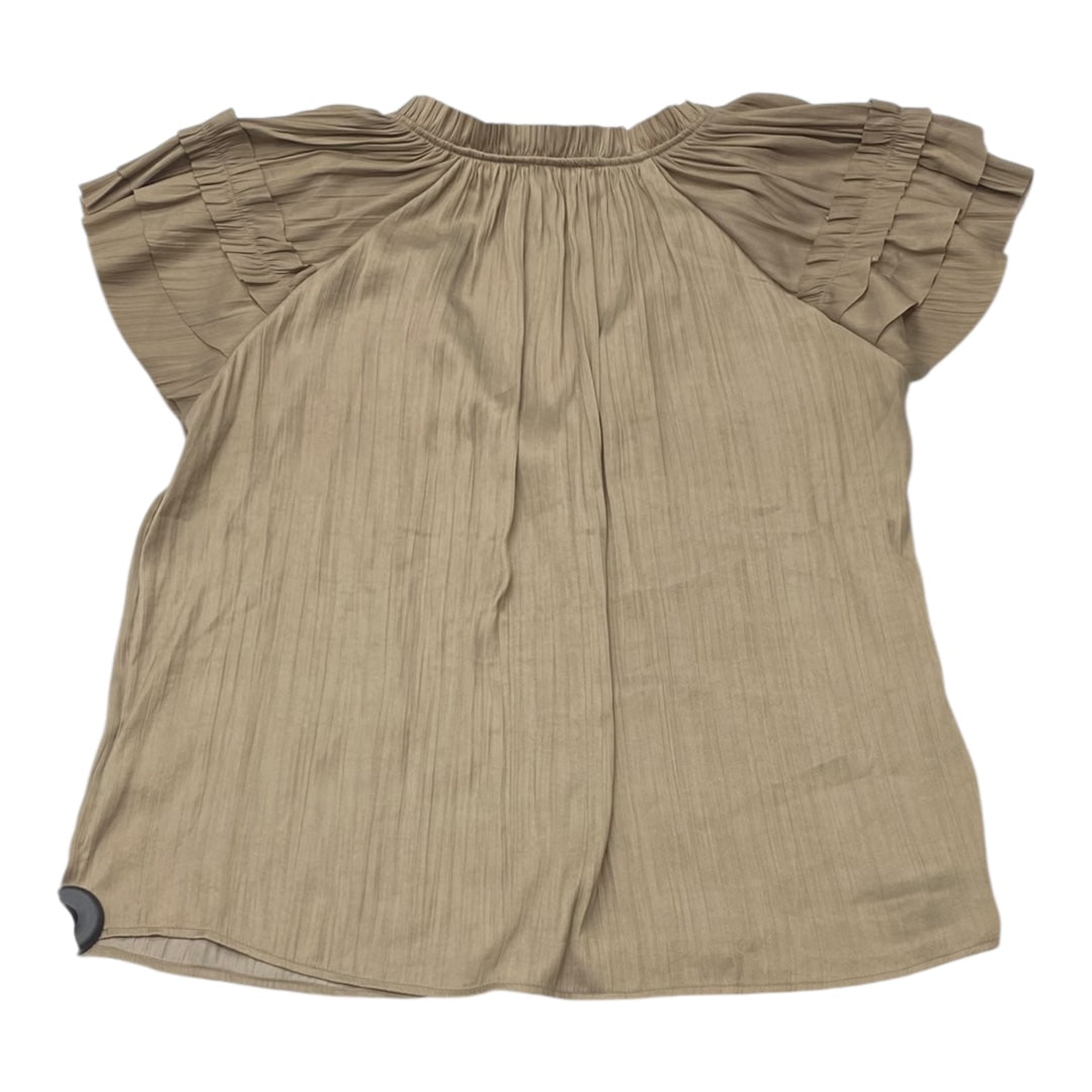 Top Ss By Evereve In Taupe, Size:S