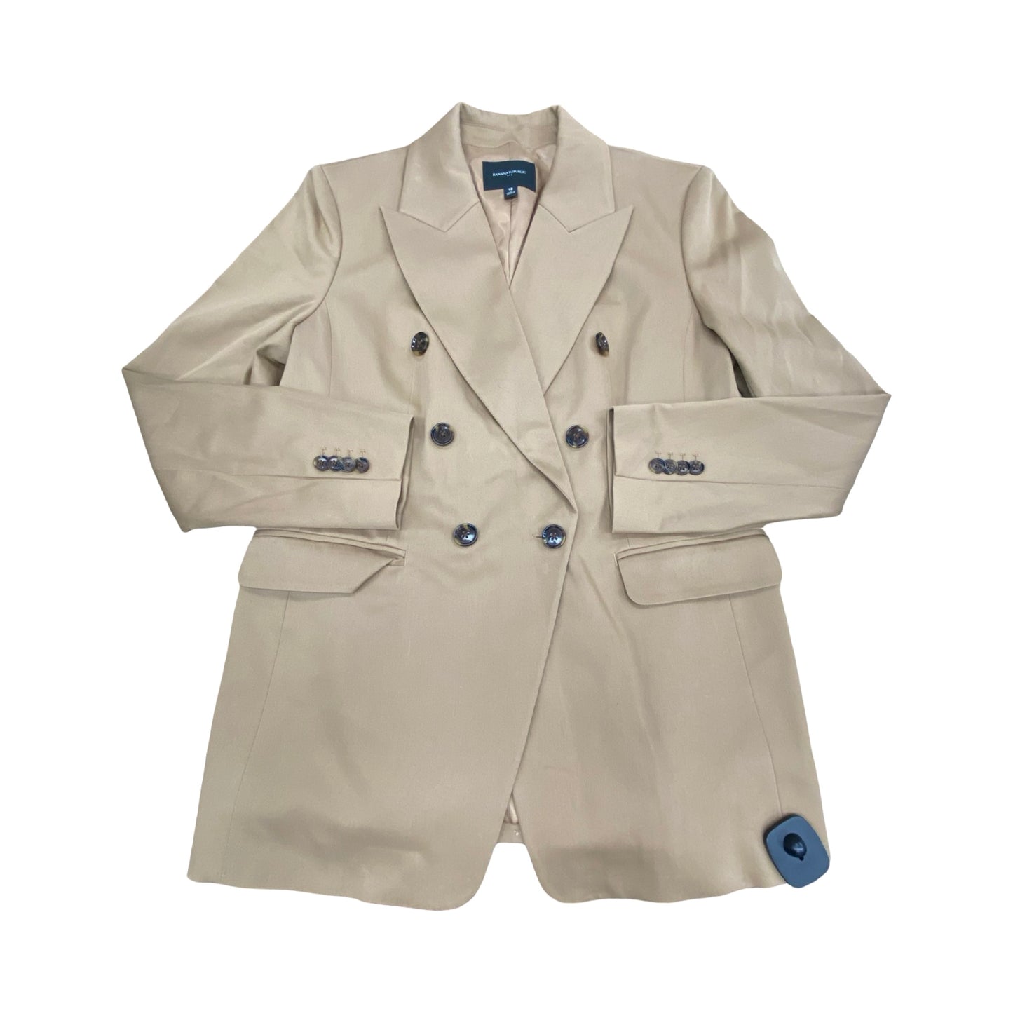 Blazer By Banana Republic In Brown, Size:L