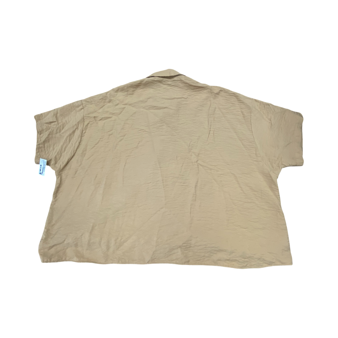 Top Ss By Anthropologie In Gold, Size:Xl