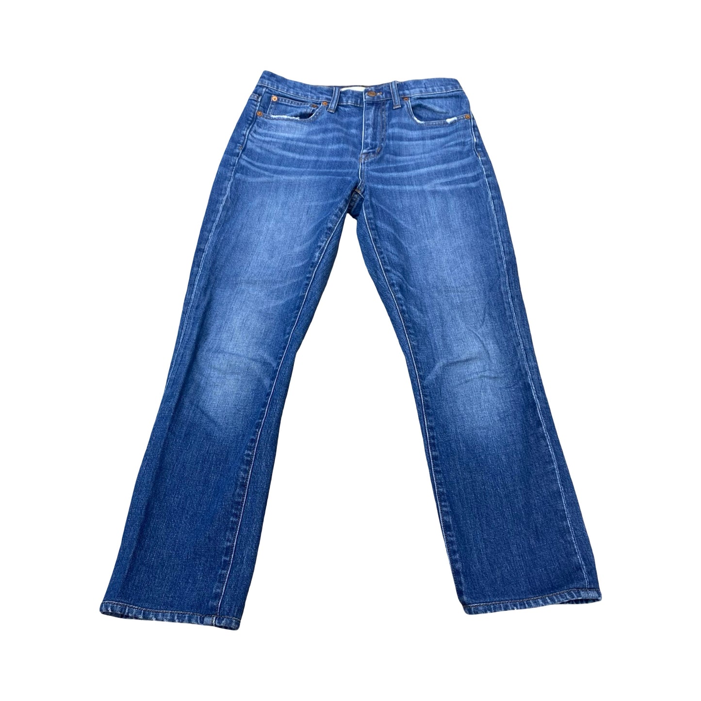 Jeans Boyfriend By Madewell In Blue Denim, Size:2