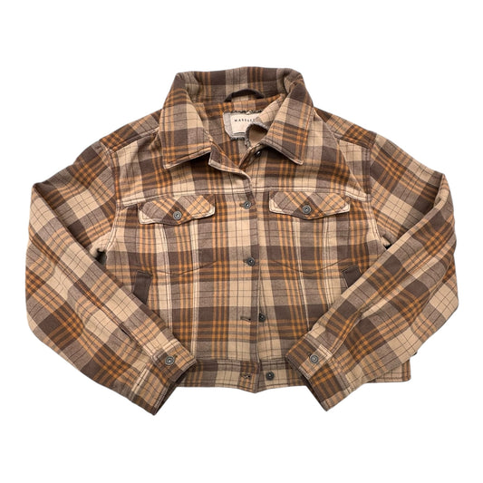 Jacket Other By Marrakech In Plaid Pattern, Size:M