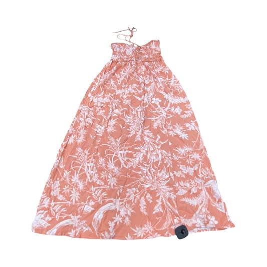 Dress Party Midi By H&M In Pink & White, Size:S