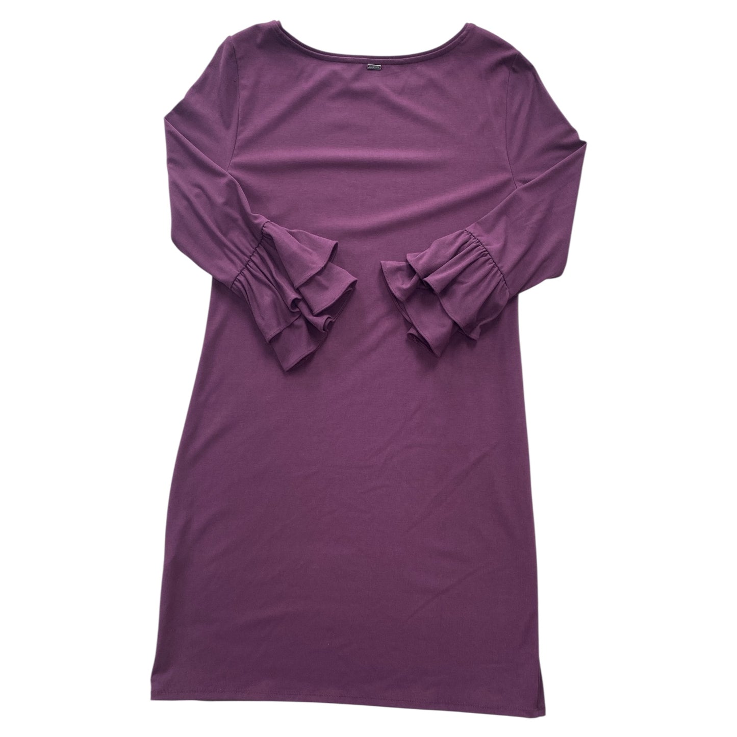 Dress Casual Midi By White House Black Market In Purple, Size:S