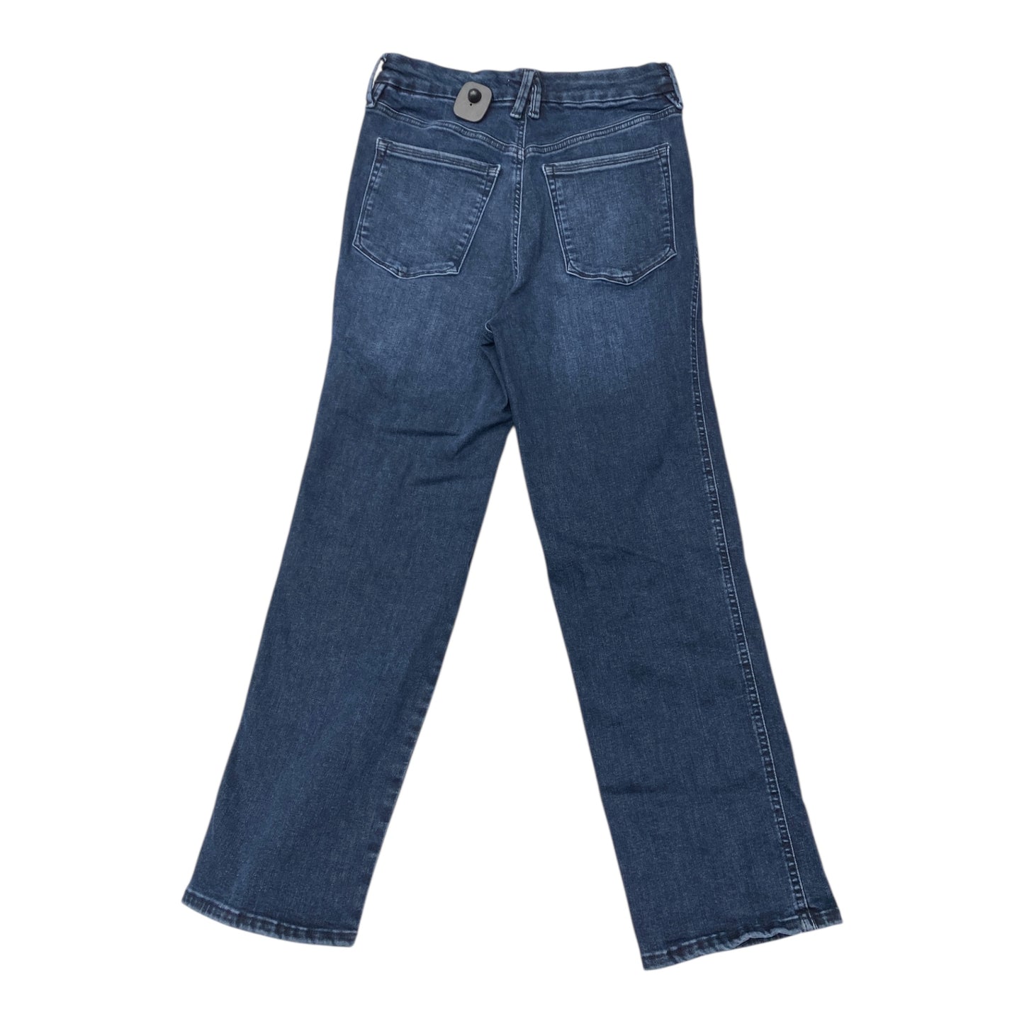 Jeans Straight By Good American In Blue Denim, Size:6