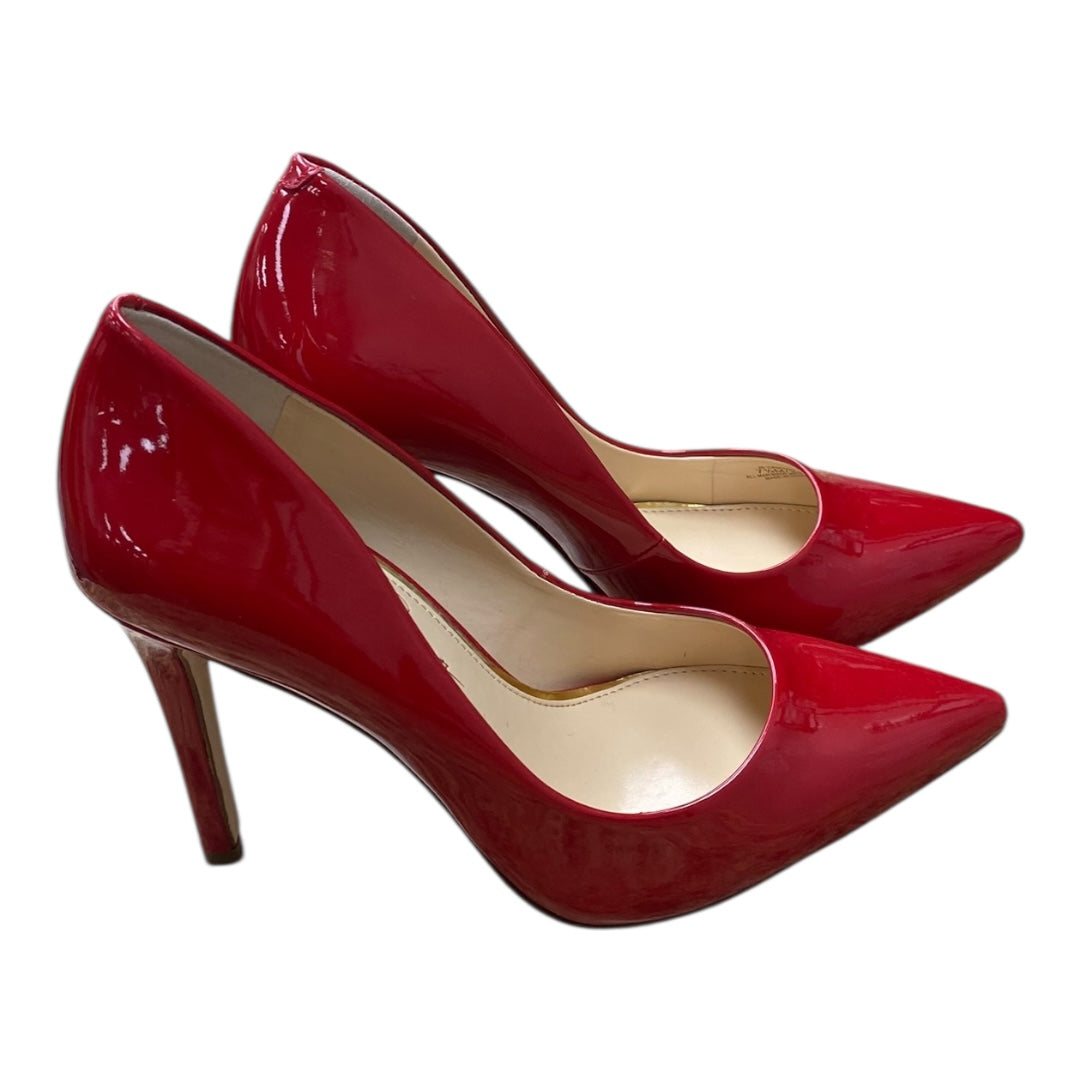 Shoes Heels Stiletto By Jessica Simpson In Red, Size:8