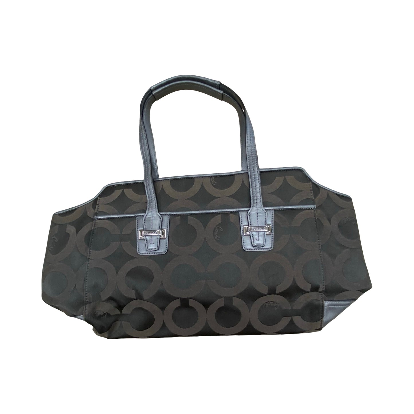 Handbag Designer By Coach In Brown, Size:Medium (13x10x4in)