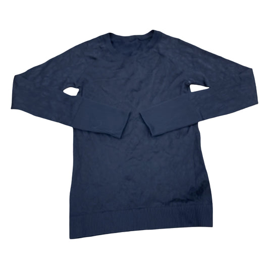 Athletic Top Ls Crewneck By Lululemon In Black, Size:S