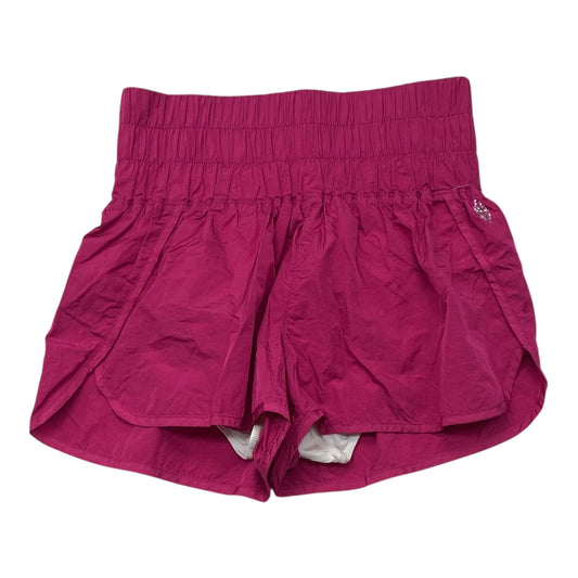 Athletic Shorts By Free People In Pink, Size:M
