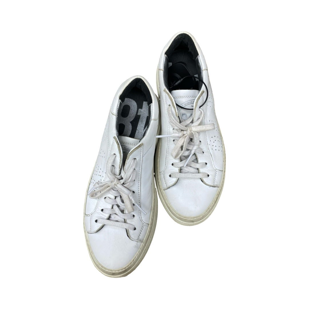 Shoes Sneakers By P448 In White, Size:8.5