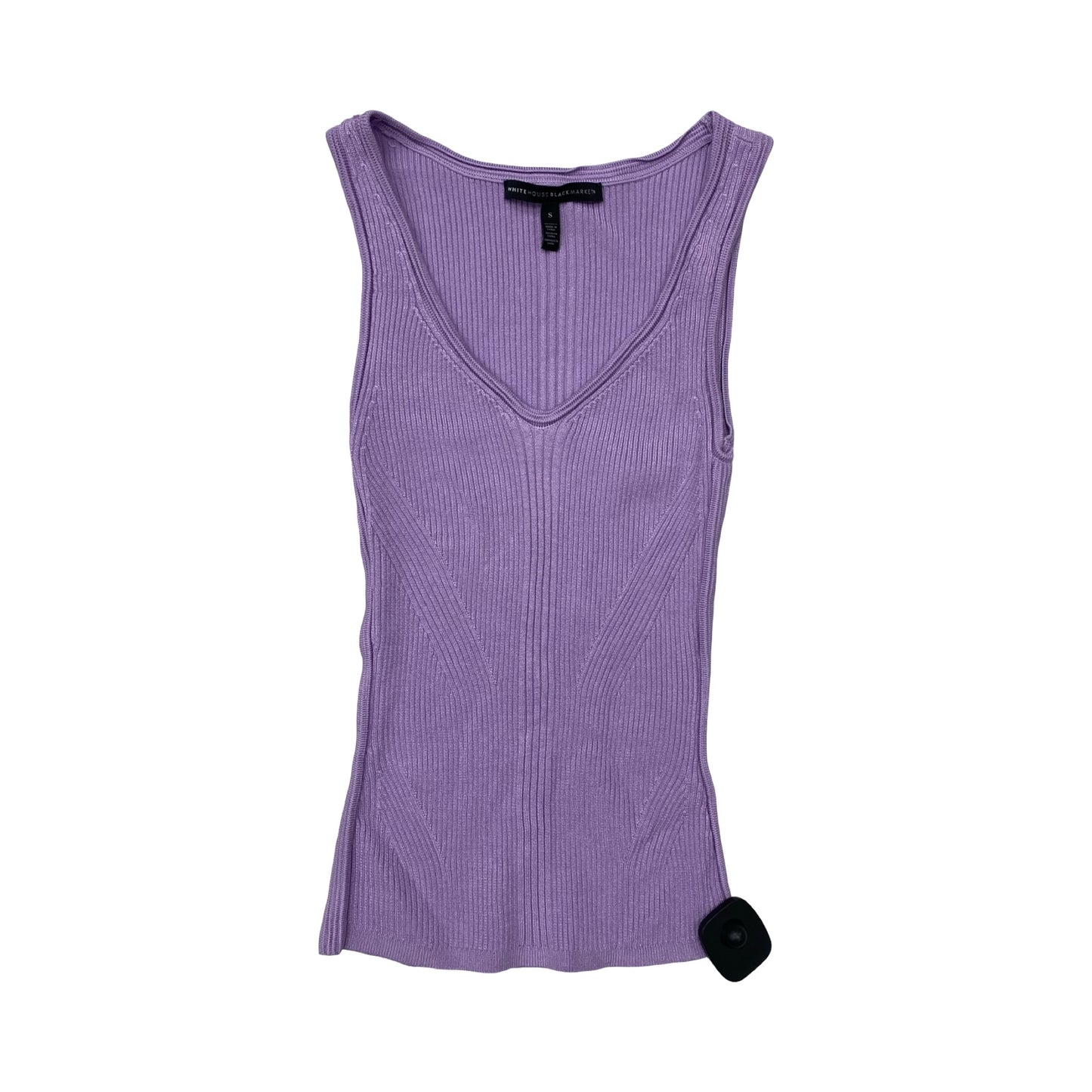 Top Sleeveless By White House Black Market In Purple, Size:S
