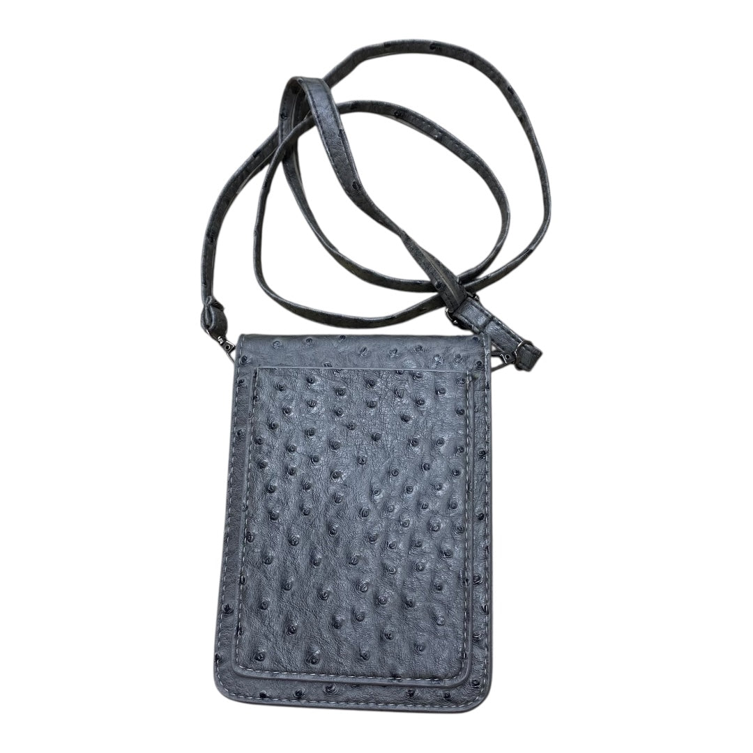 Handbag By Clothes Mentor In Grey, Size:Small