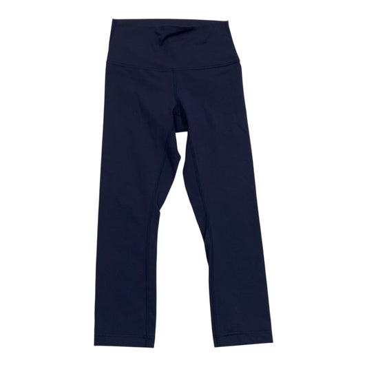Athletic Leggings By Lululemon In Navy, Size:4