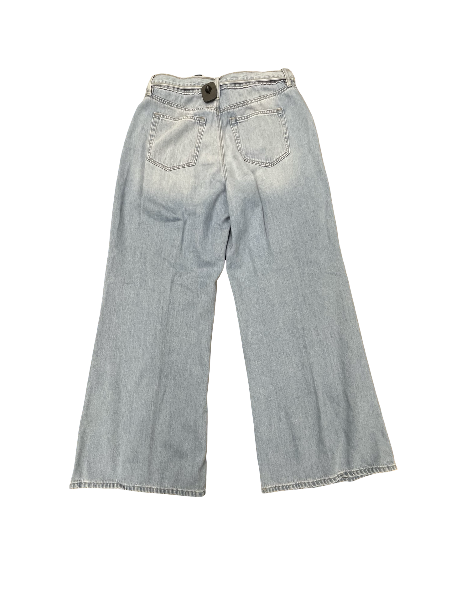 Jeans Wide Leg By Loft In Blue Denim, Size:12