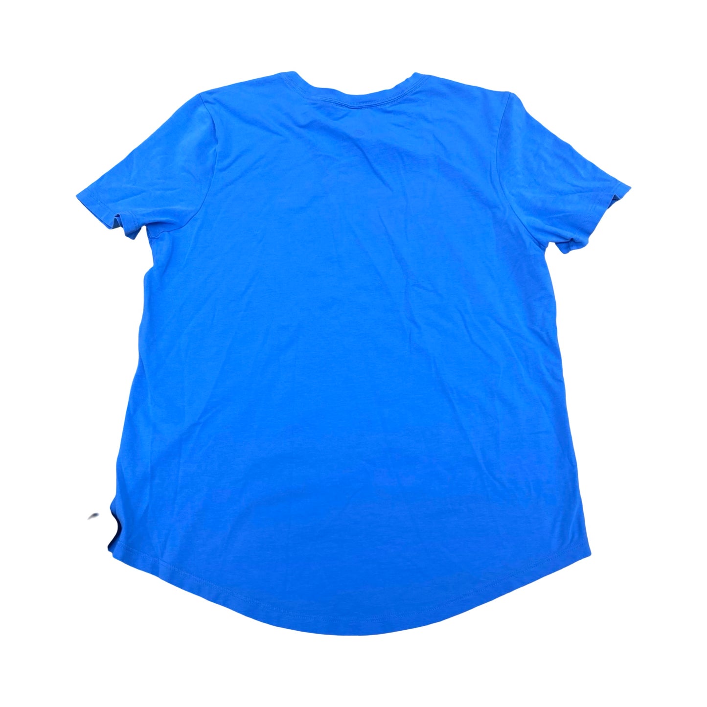 Athletic Top Ss By Lululemon In Blue, Size:6