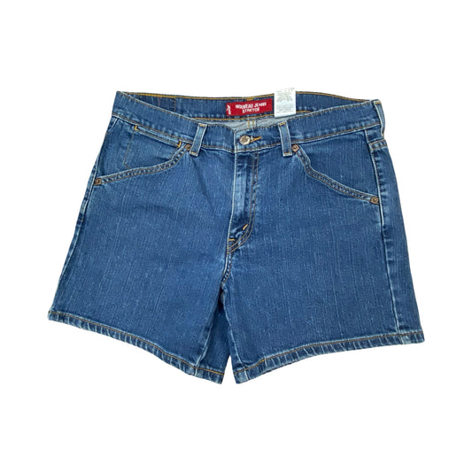 Shorts By Levis In Blue Denim, Size:10