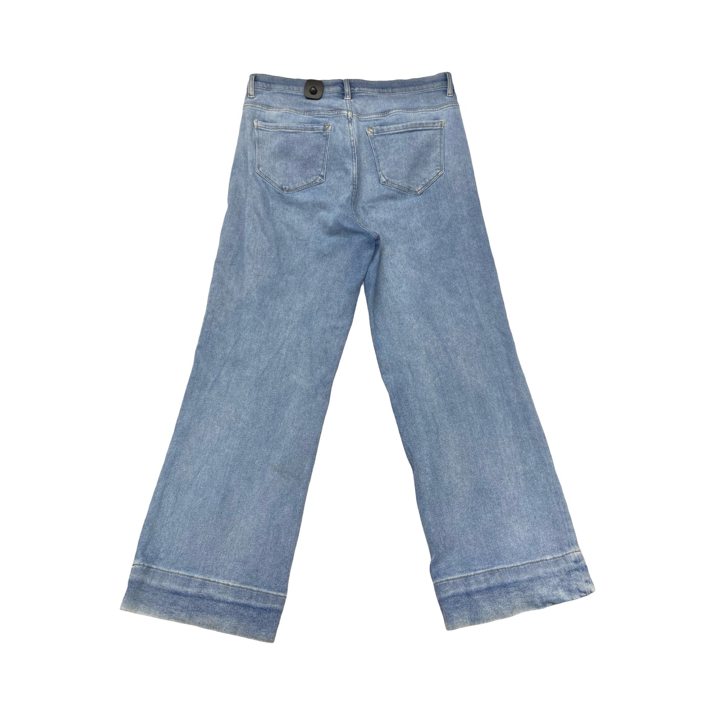 Jeans Wide Leg By Kensie In Blue Denim, Size:14