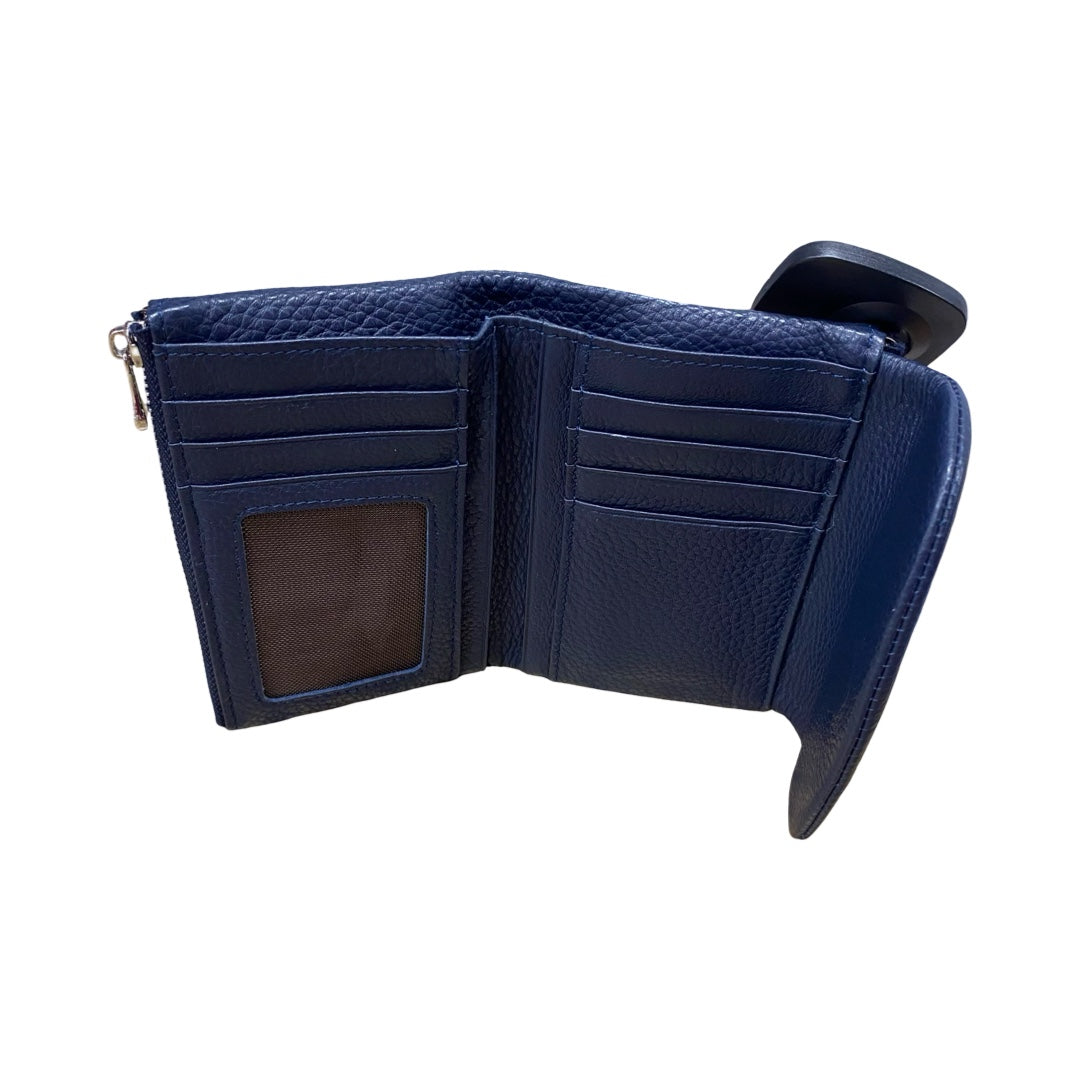 Wallet By Clothes Mentor In Navy, Size:Small
