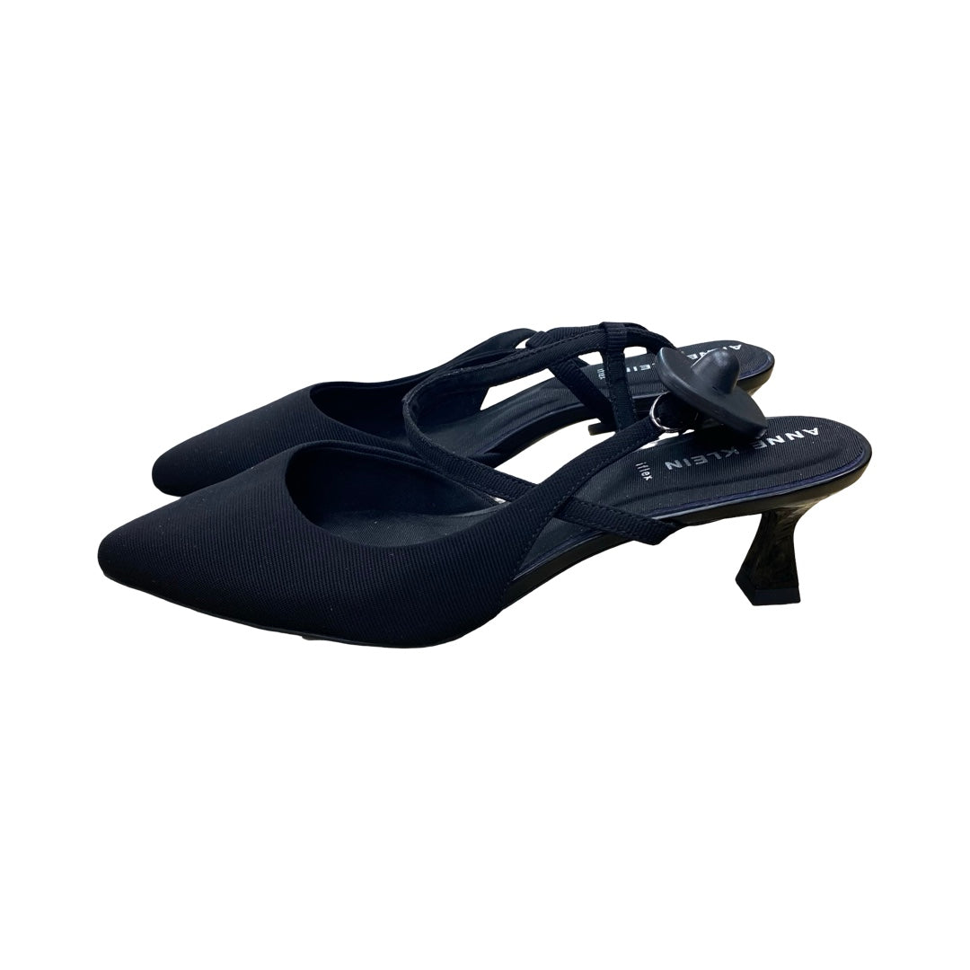 Shoes Heels Kitten By Anne Klein In Black, Size:8