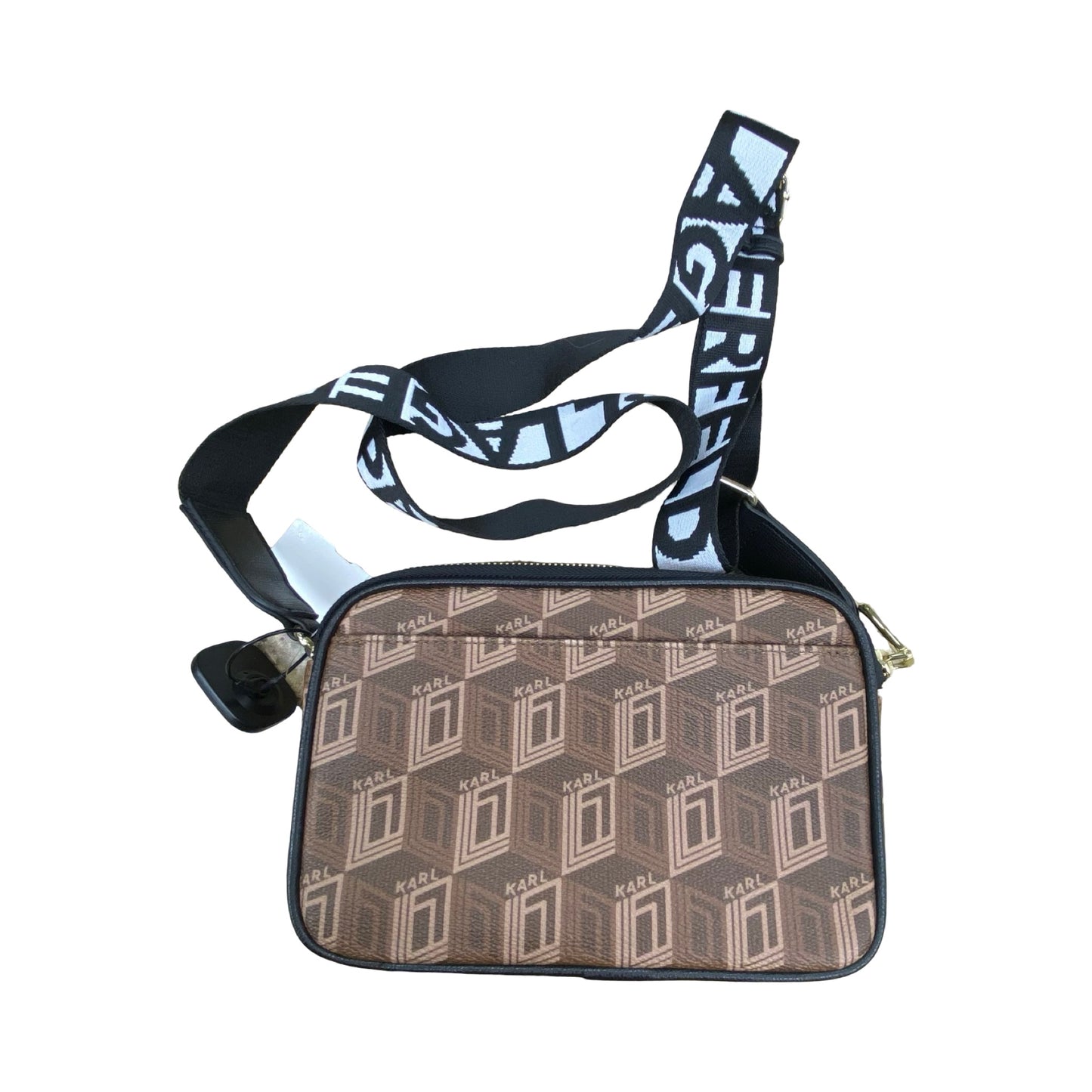 Handbag Designer By Karl Lagerfeld In Multi, Size:Medium