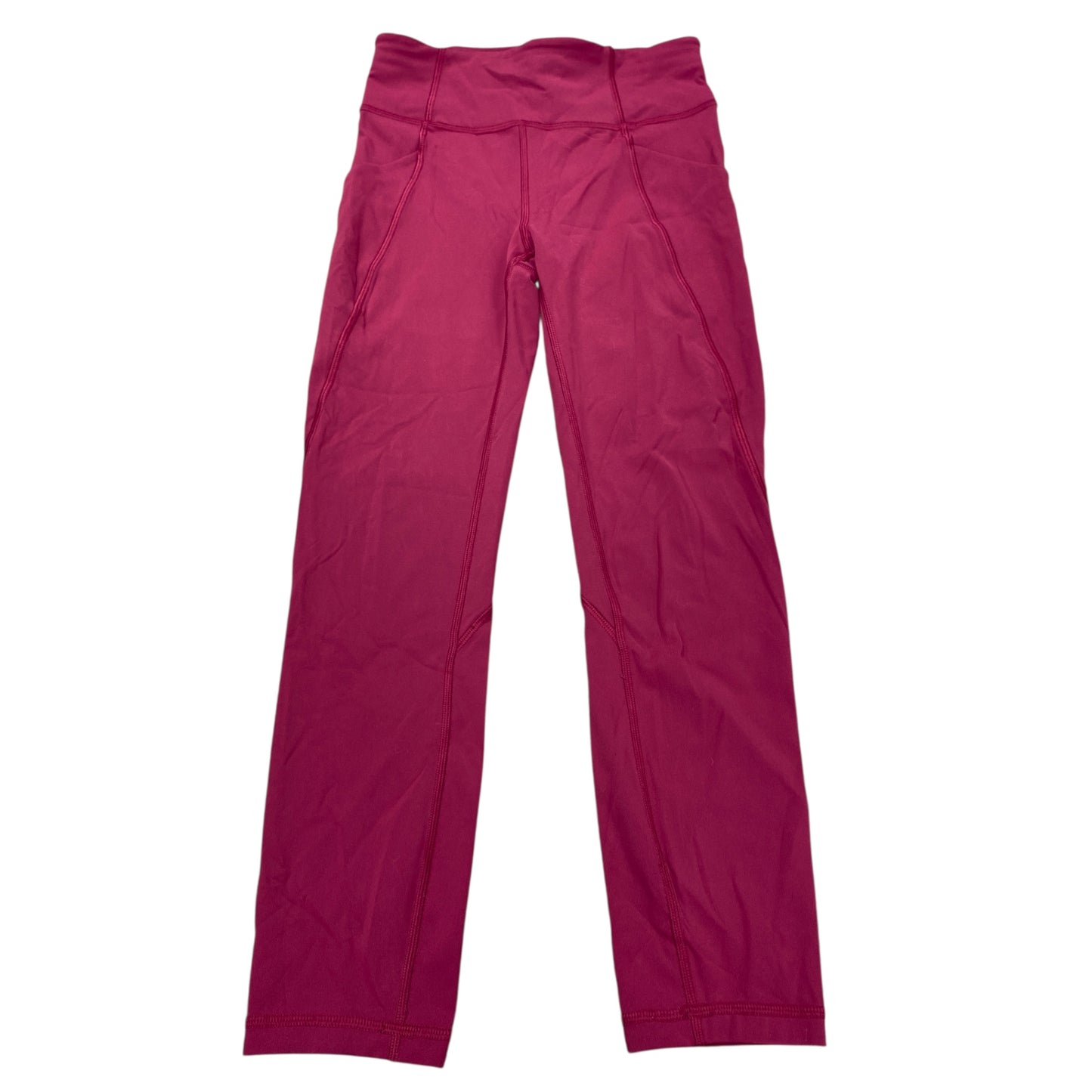Athletic Leggings By Lululemon In Pink, Size:4