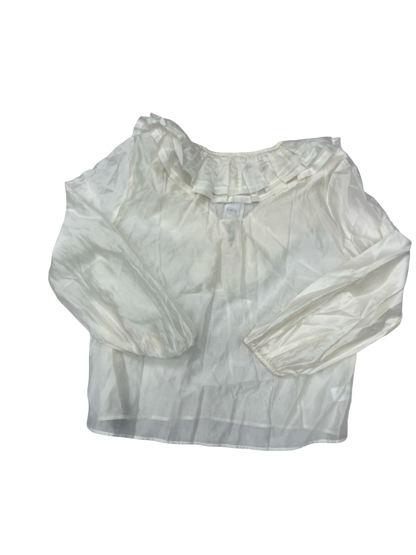 Top Ls By Loft In Ivory, Size:L