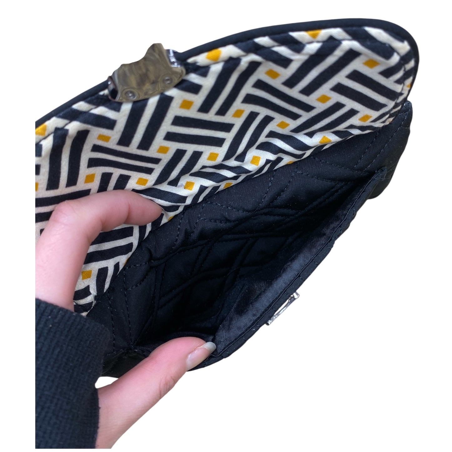 Wristlet By Vera Bradley In Black, Size:Small