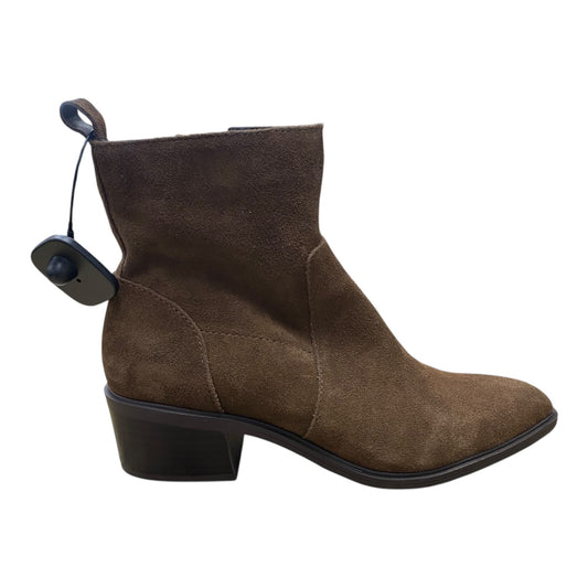 Boots Ankle Heels By Dolce Vita In Brown, Size:9.5