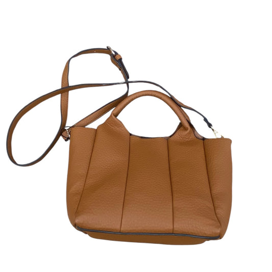 Handbag By Jen & Co In Brown, Size:Medium