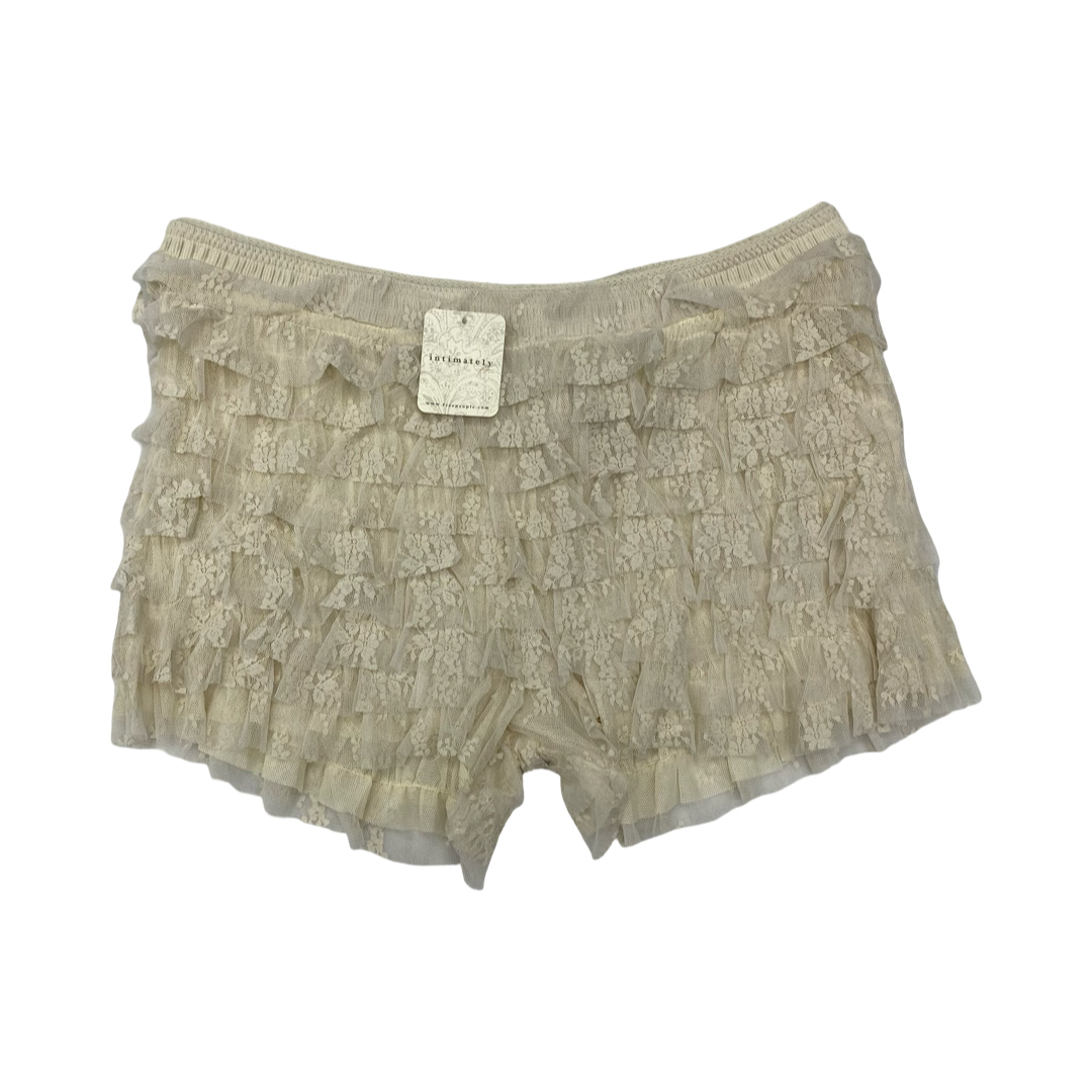 Shorts By Free People In Cream, Size:L