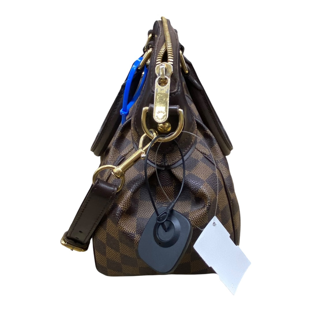 Handbag Luxury Designer By Louis Vuitton In Brown, Size:Medium