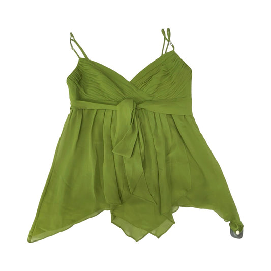 Top Sleeveless By Bcbgmaxazria In Green, Size:Xs