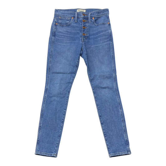 Jeans Skinny By Madewell In Blue Denim, Size:4P