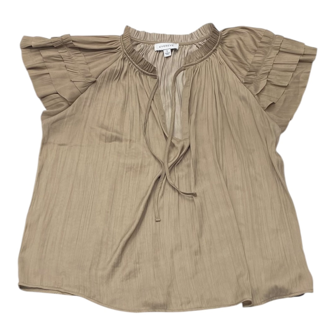 Top Ss By Evereve In Taupe, Size:S
