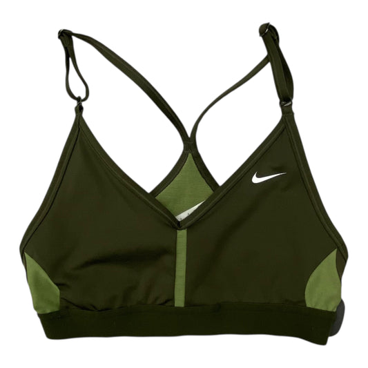Athletic Bra By Nike Apparel In Green, Size:Xs