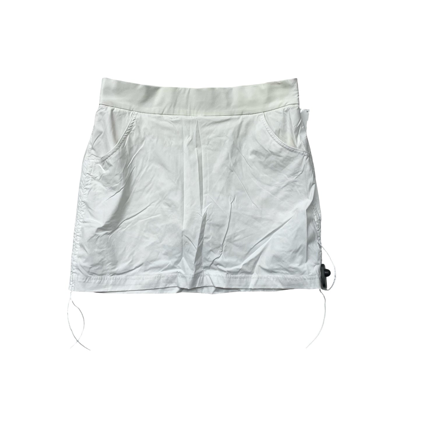 Athletic Skort By Columbia In White, Size:L